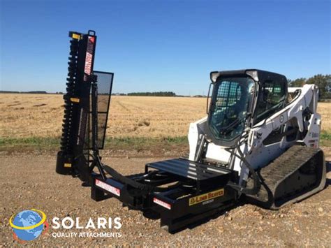 limb trimmer on a skid steer track|skid steer attachments.